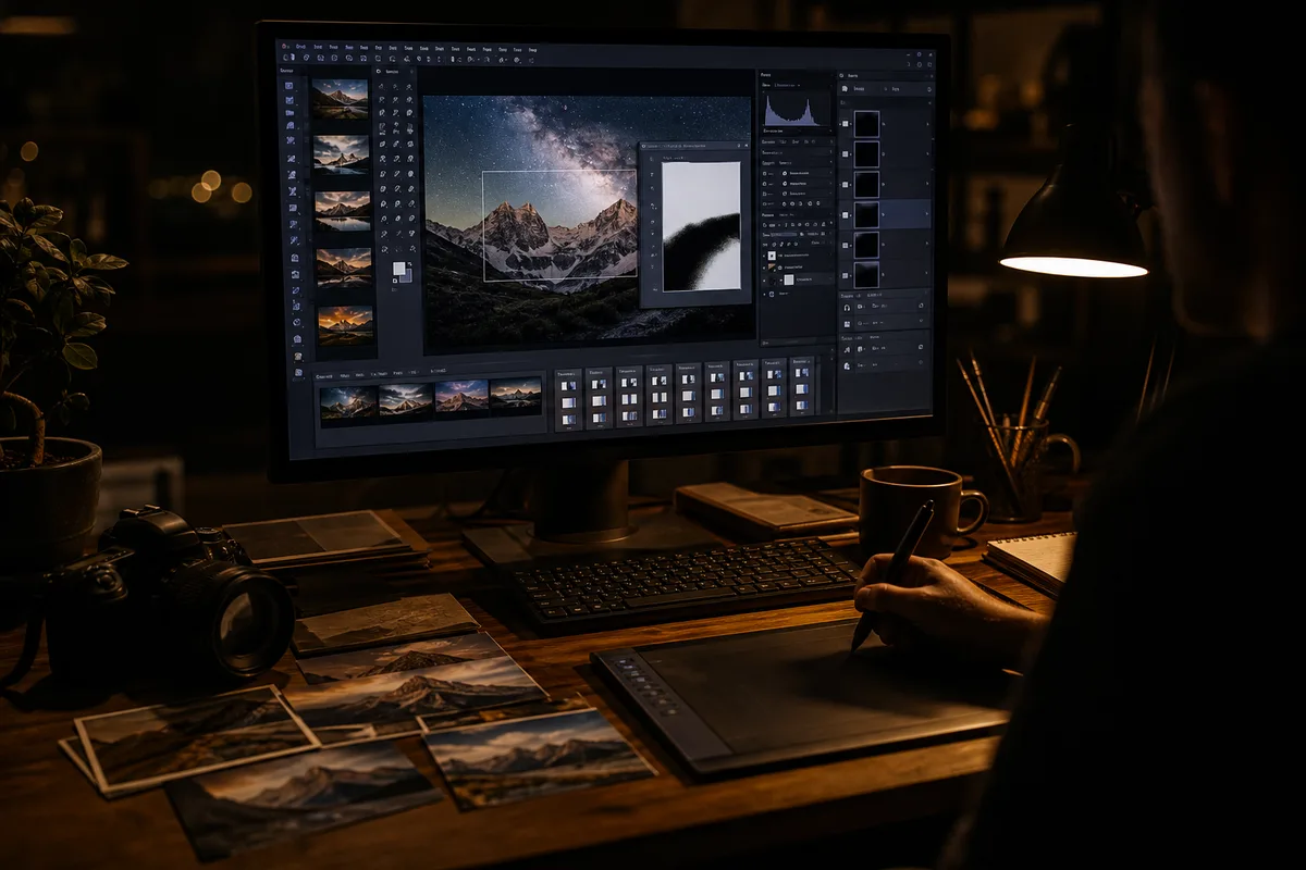 Bildbearbeitung mit freier Software: GIMP, Krita und Stapelverarbeitung